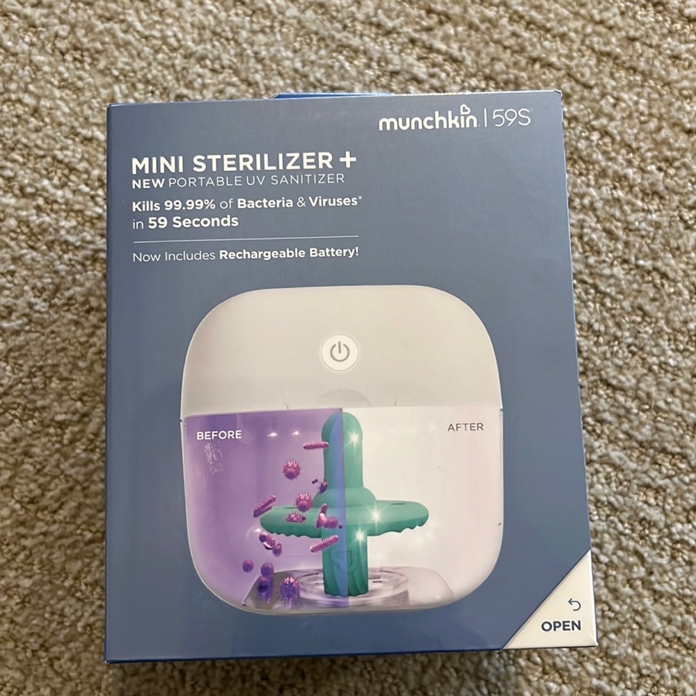 Munchkin Mini Sterilizer - Brand New